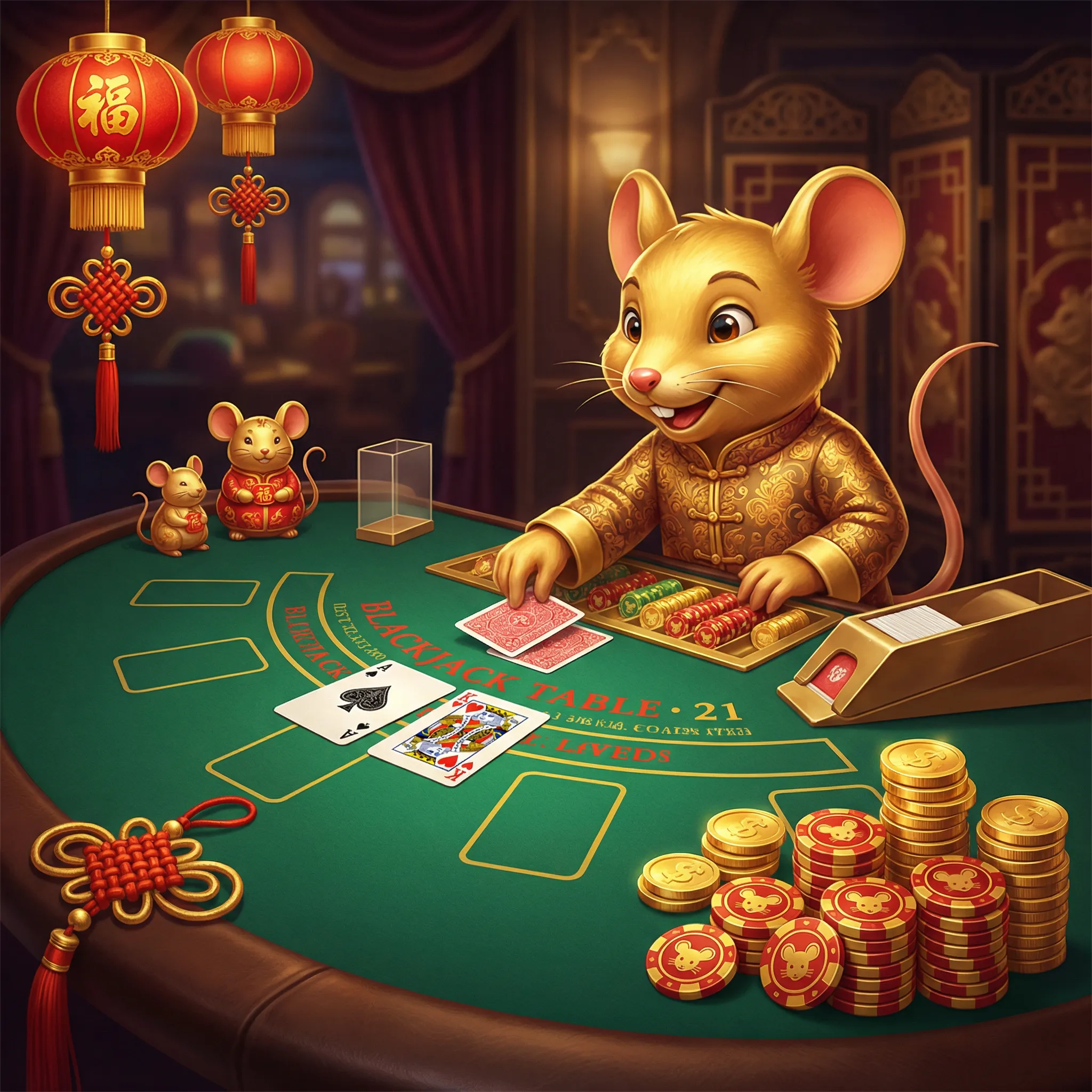 Blackjack 21 jogo de cartas cassino